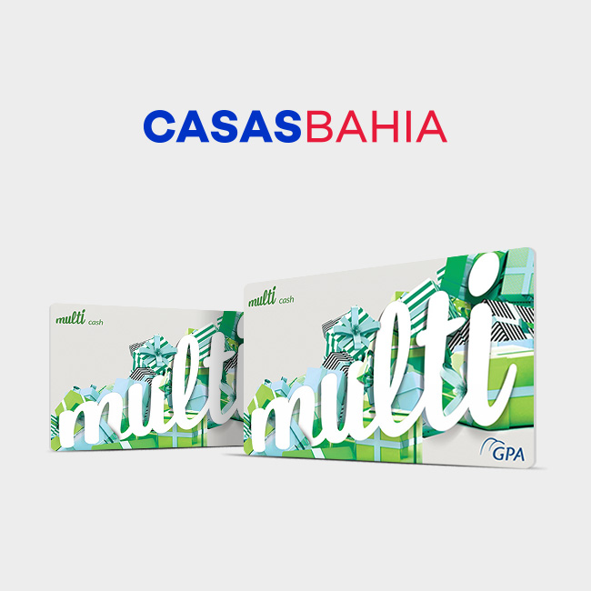 Cartão Presente Casas Bahia