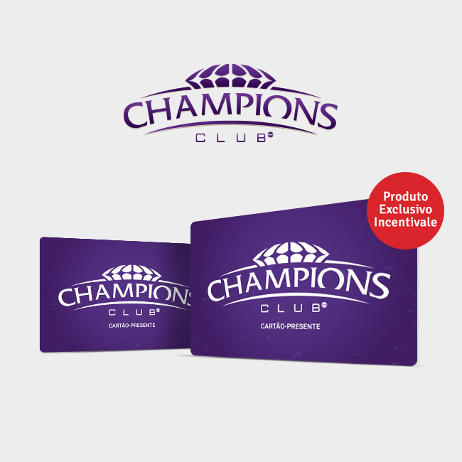 Cartão Presente Champions Club