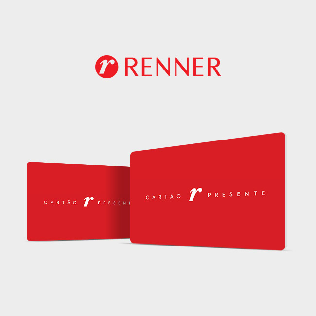 Cartão Presente Renner