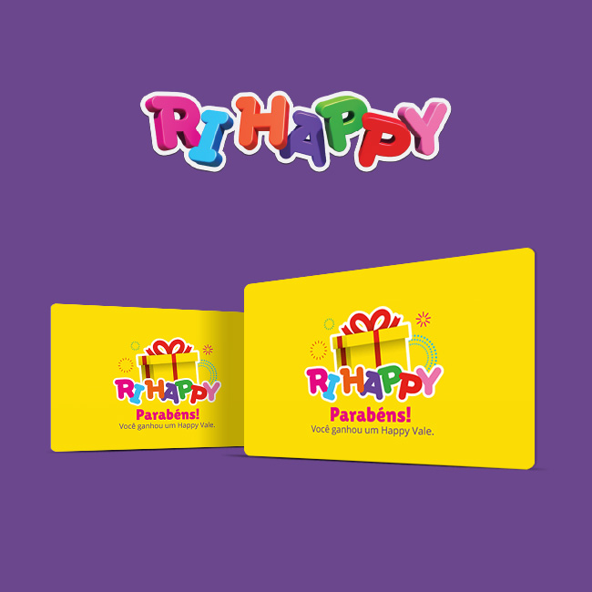 Cartão Presente Ri Happy