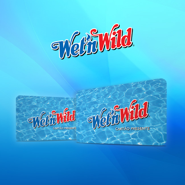 Cartão Presente Wet’n Wild